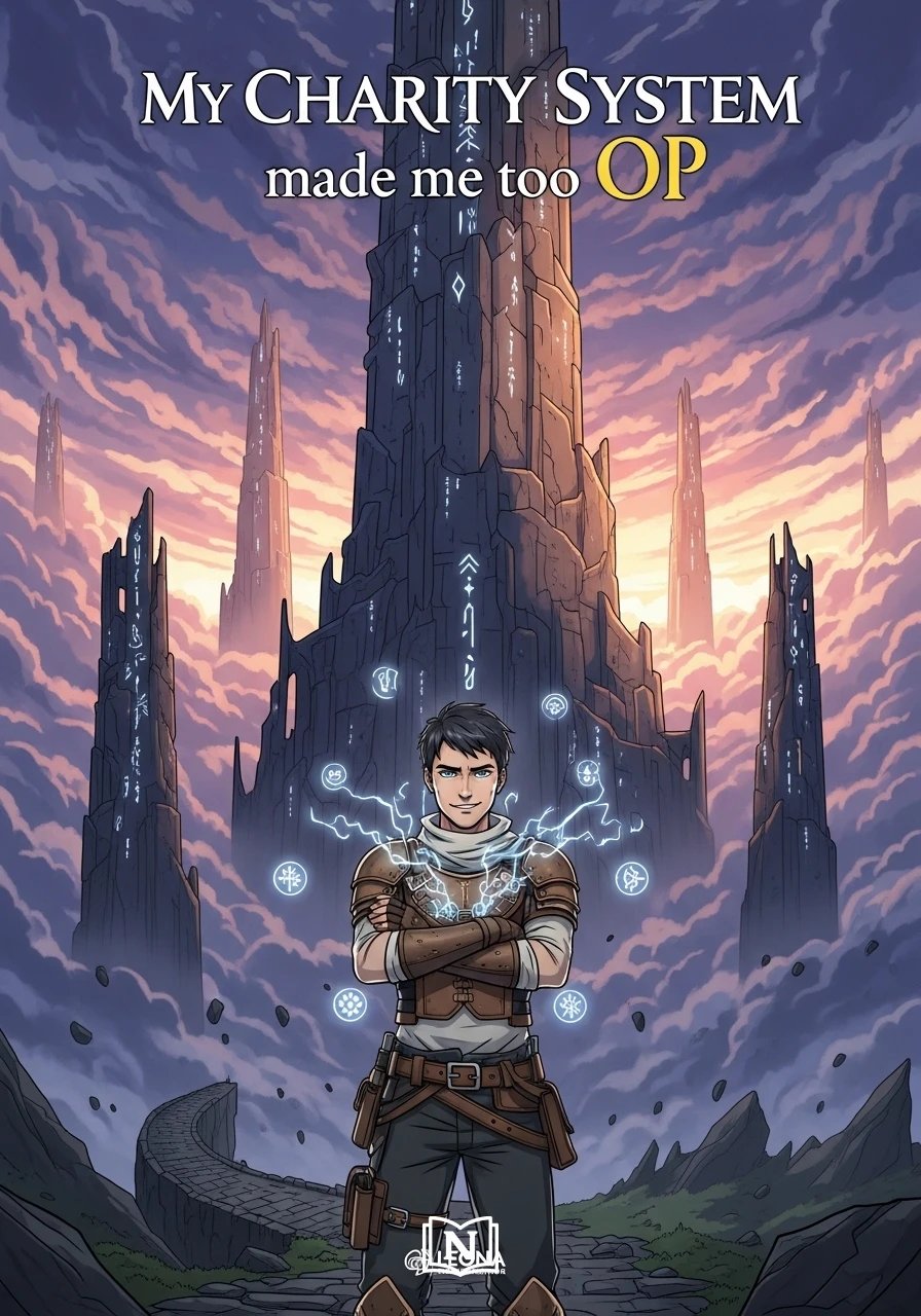 Cover of My Charity System made me too OP Novel