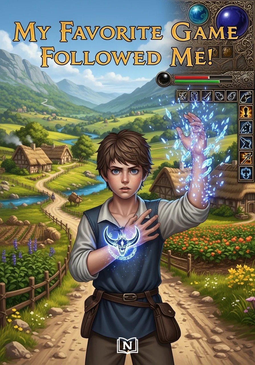 Cover of My Favorite Game Followed Me! Novel
