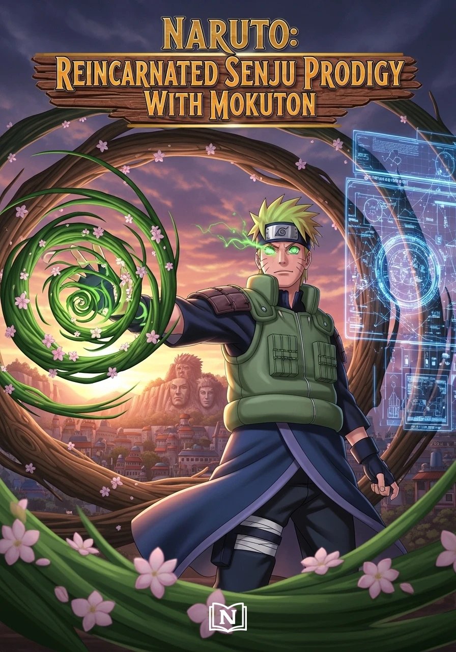 Cover of Naruto: Reincarnated Senju Prodigy With Mokuton Novel