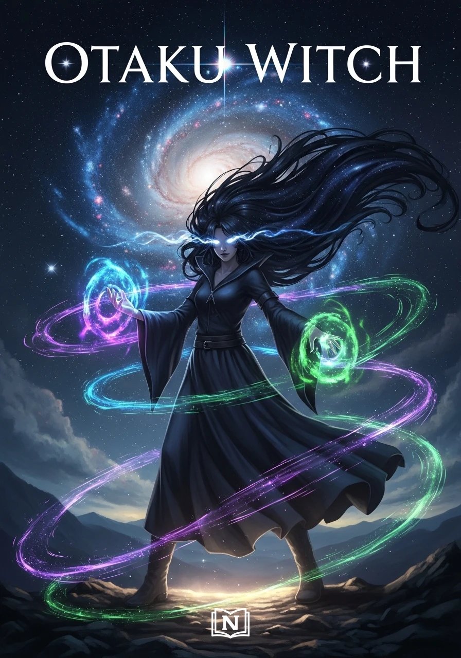Cover of Otaku Witch Novel
