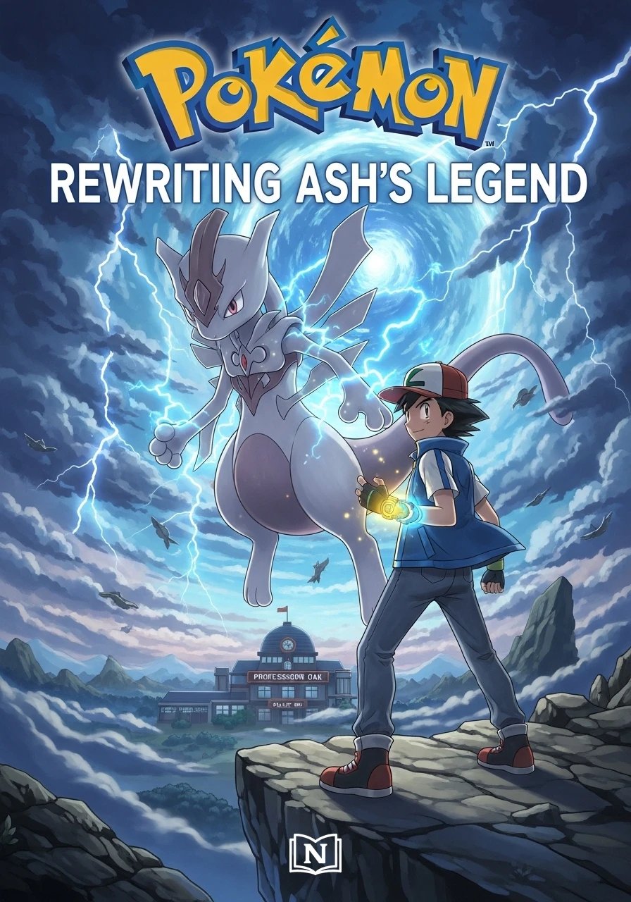 Cover of Pokémon: Rewriting Ash’s Legend Novel