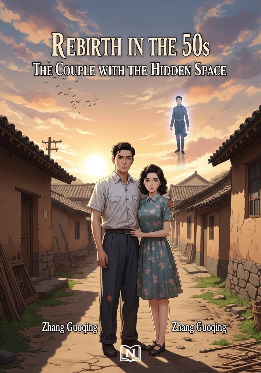 Cover of Rebirth in the 50s: The Couple with the Hidden Space Novel