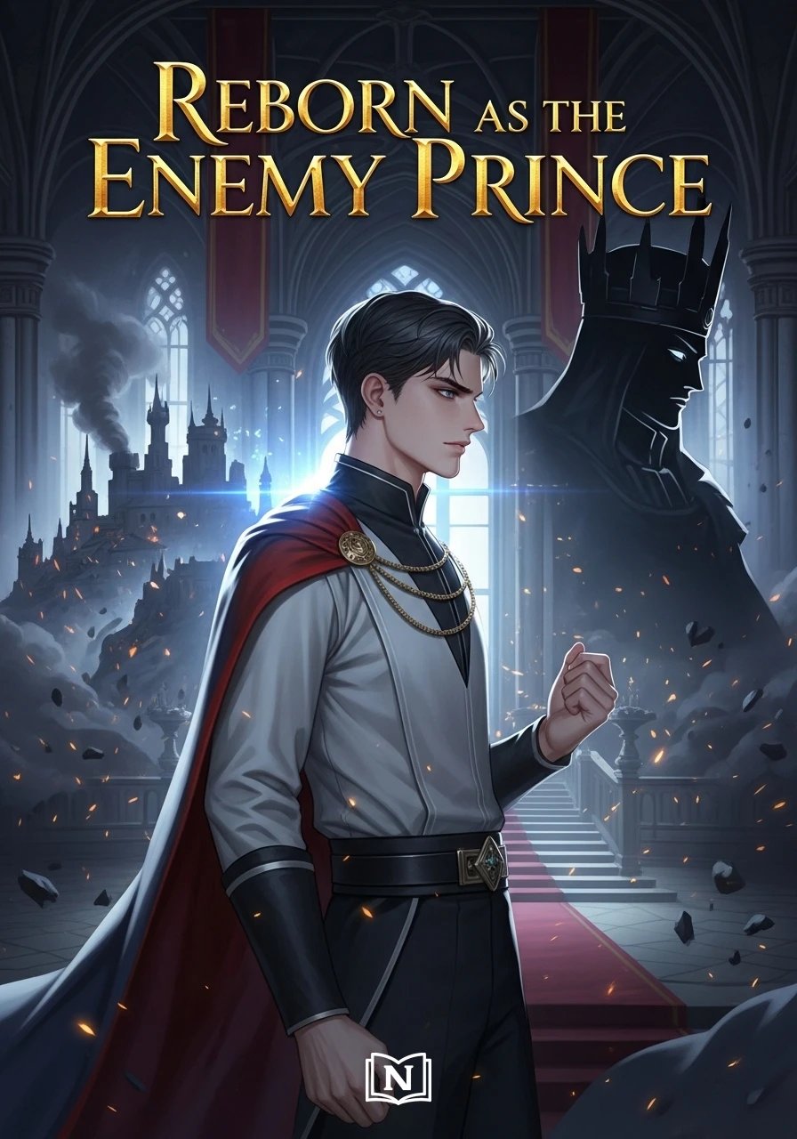 Cover of Reborn as the Enemy Prince Novel