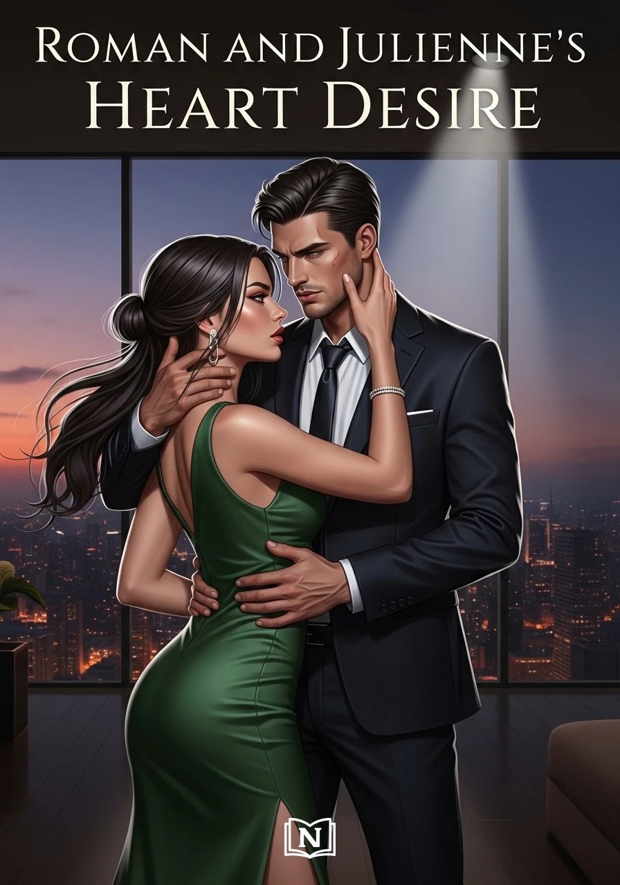 Cover of Roman and Julienne's heart desire Novel