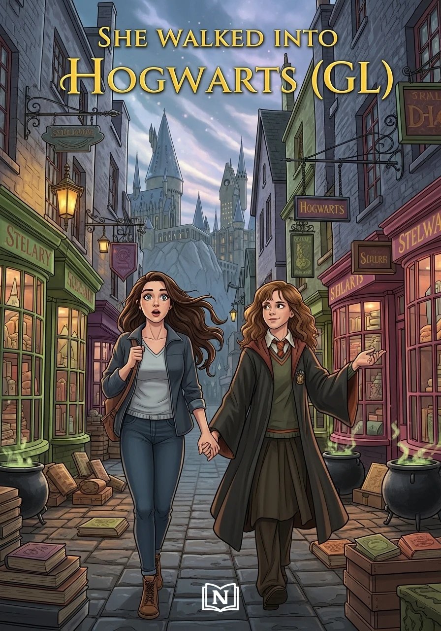 Cover of She Walked into Hogwarts (GL) Novel