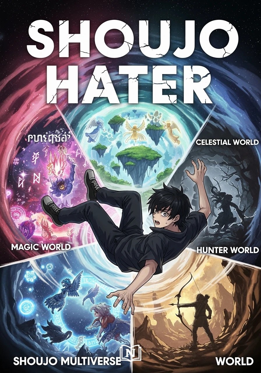 Cover of Shoujo Hater Novel