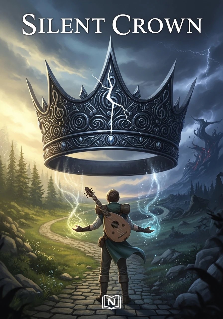 Cover of Silent Crown Novel