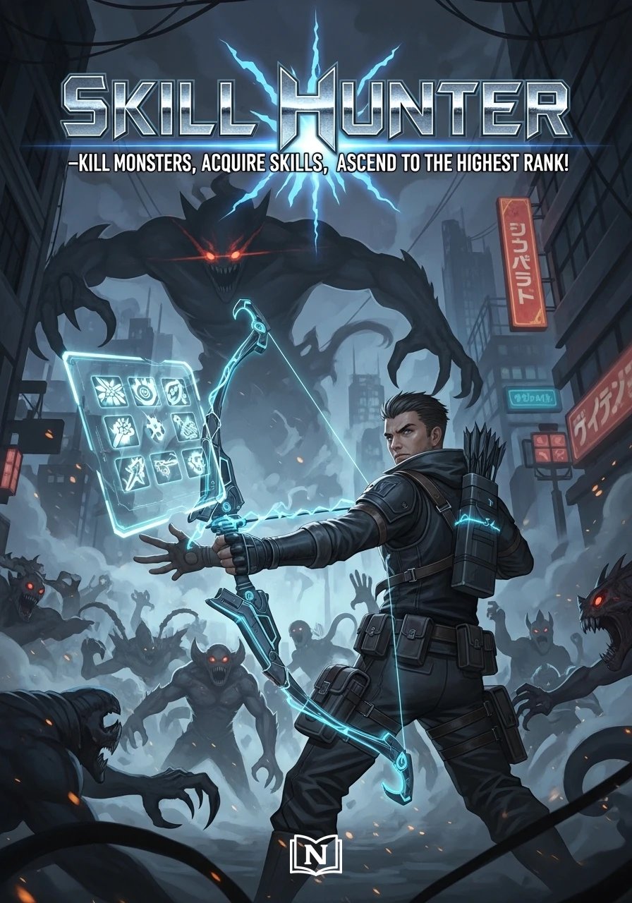 Cover of Skill Hunter -Kill Monsters, Acquire Skills, Ascend to the Highest Rank! Novel