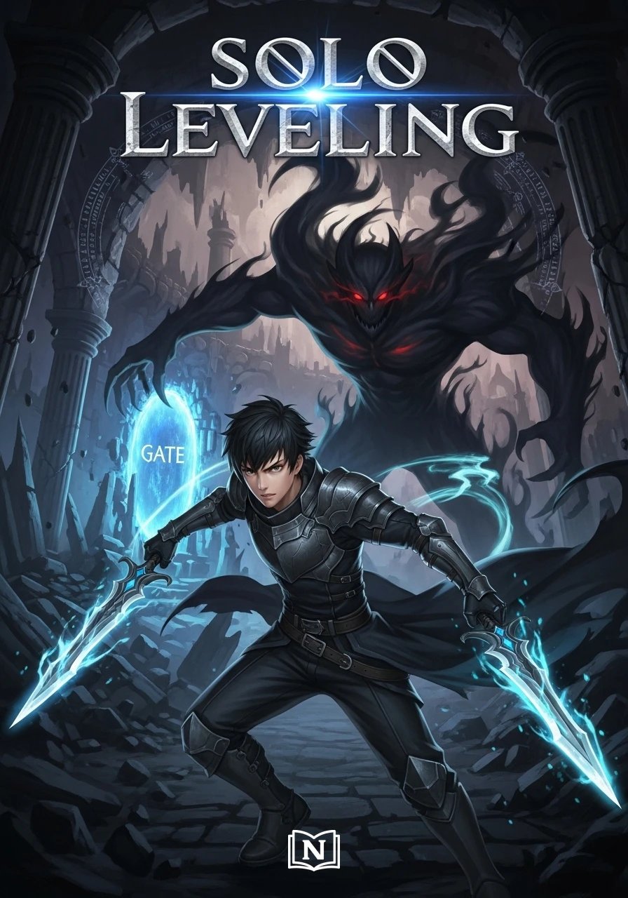 Cover of Solo Leveling Novel