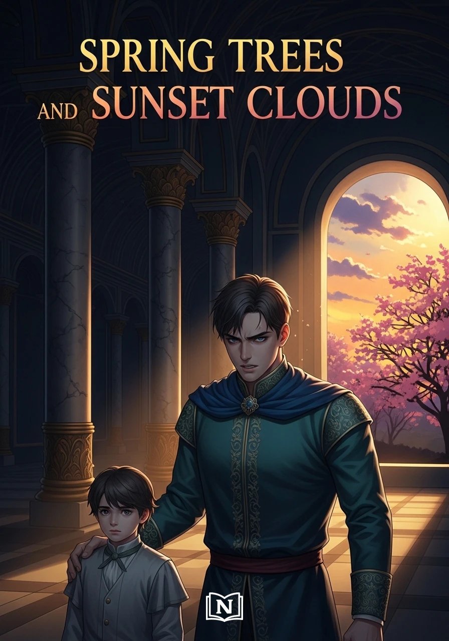 Cover of Spring Trees and Sunset Clouds Novel