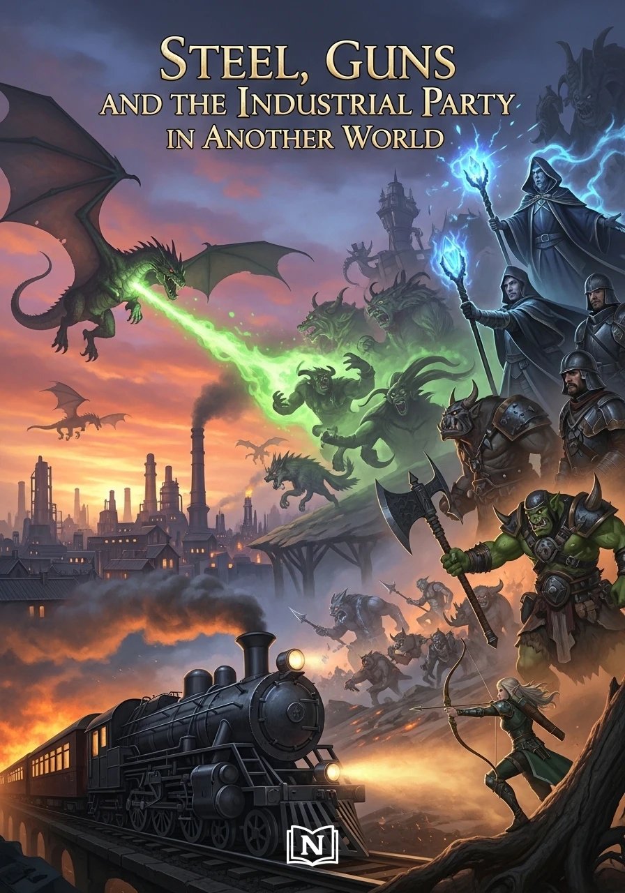 Cover of Steel, Guns, and the Industrial Party in Another World