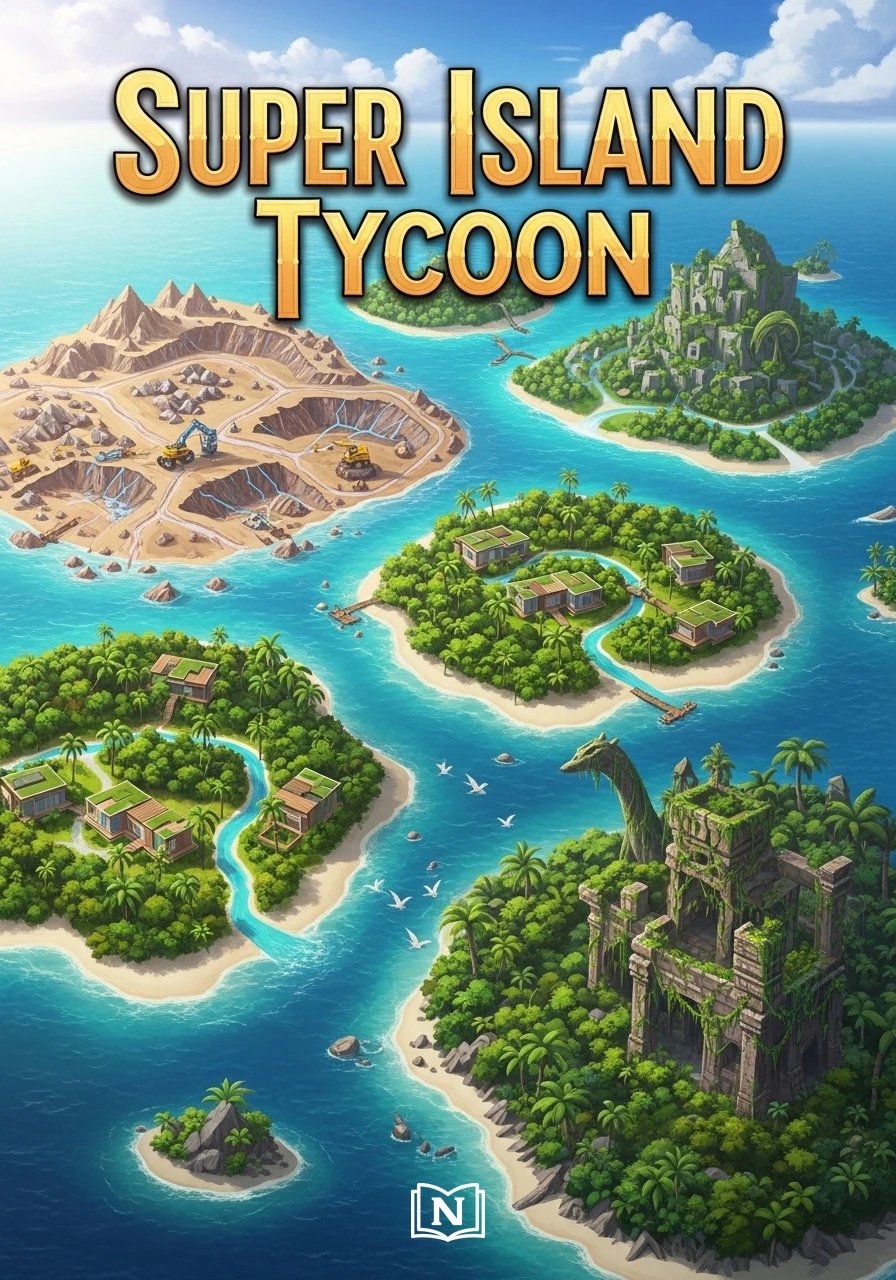Cover of Super Island Tycoon Novel