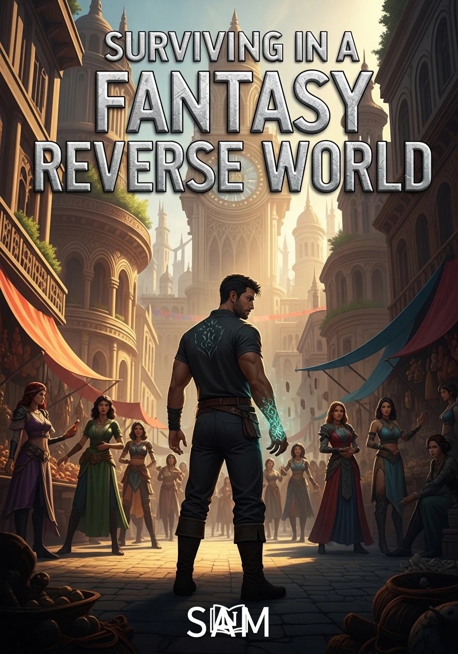 Cover of Surviving in a Fantasy Reverse World Novel