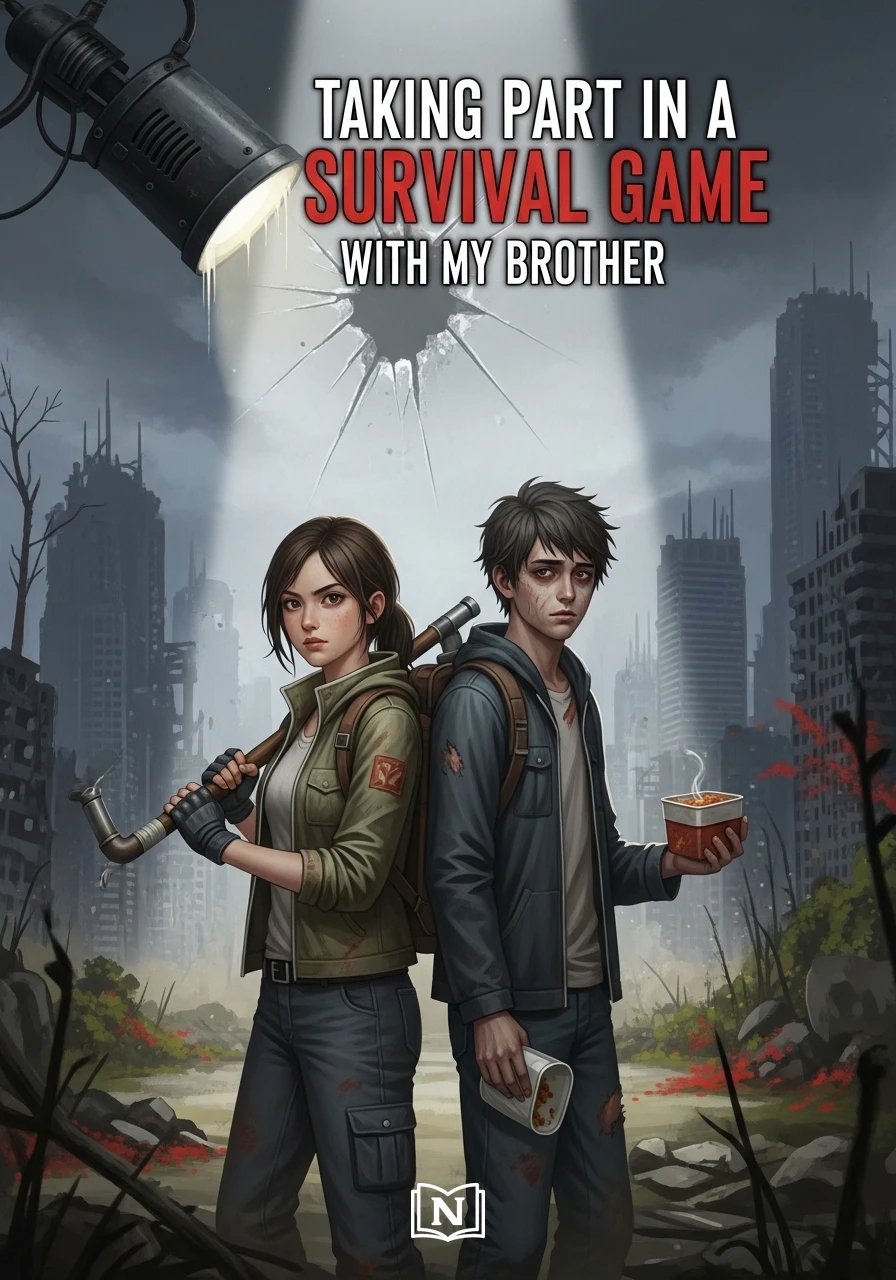 Cover of Taking Part in a Survival Game with My Brother Novel