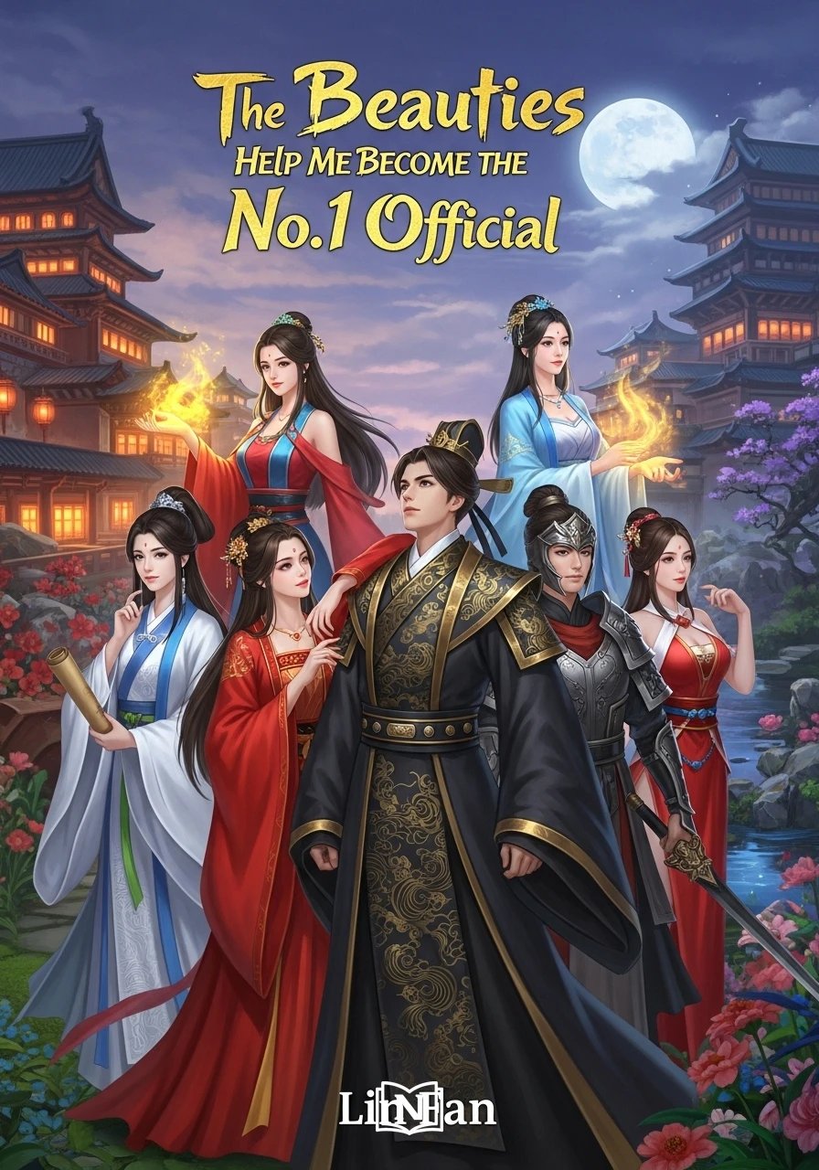 Cover of The Beauties Help Me Become the No.1 Official Novel