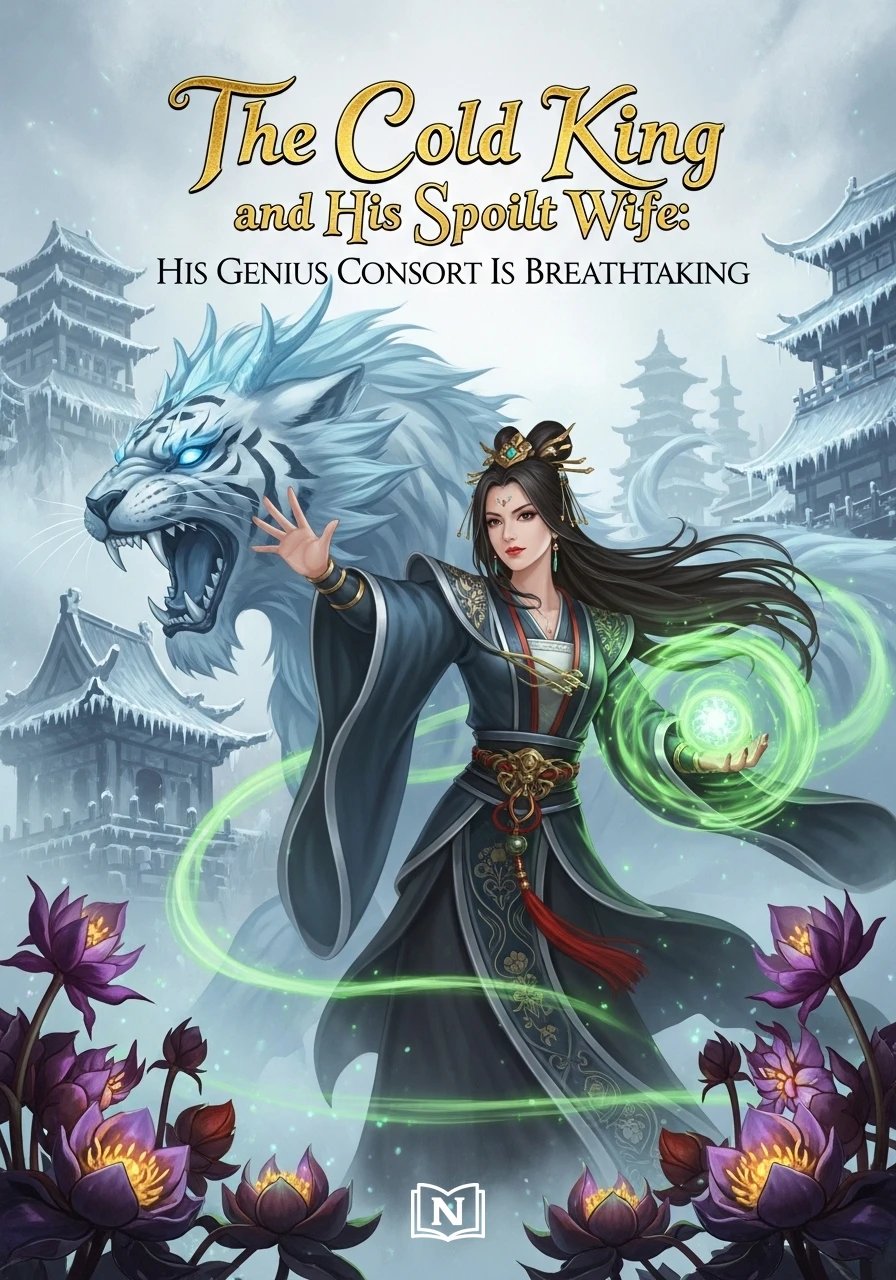 Cover of The Cold King and His Spoilt Wife: His Genius Consort Is Breathtaking Novel