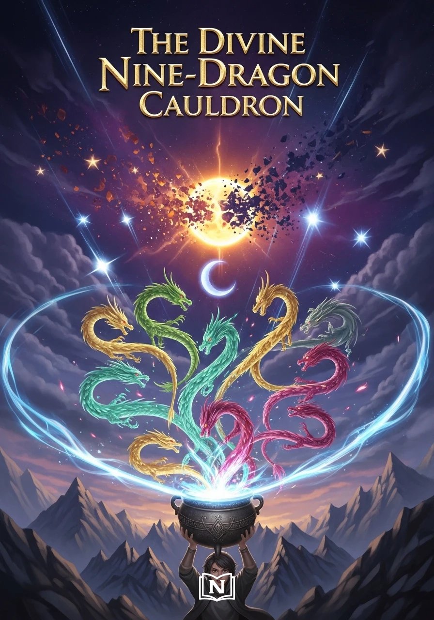 Cover of The Divine Nine-Dragon Cauldron Novel