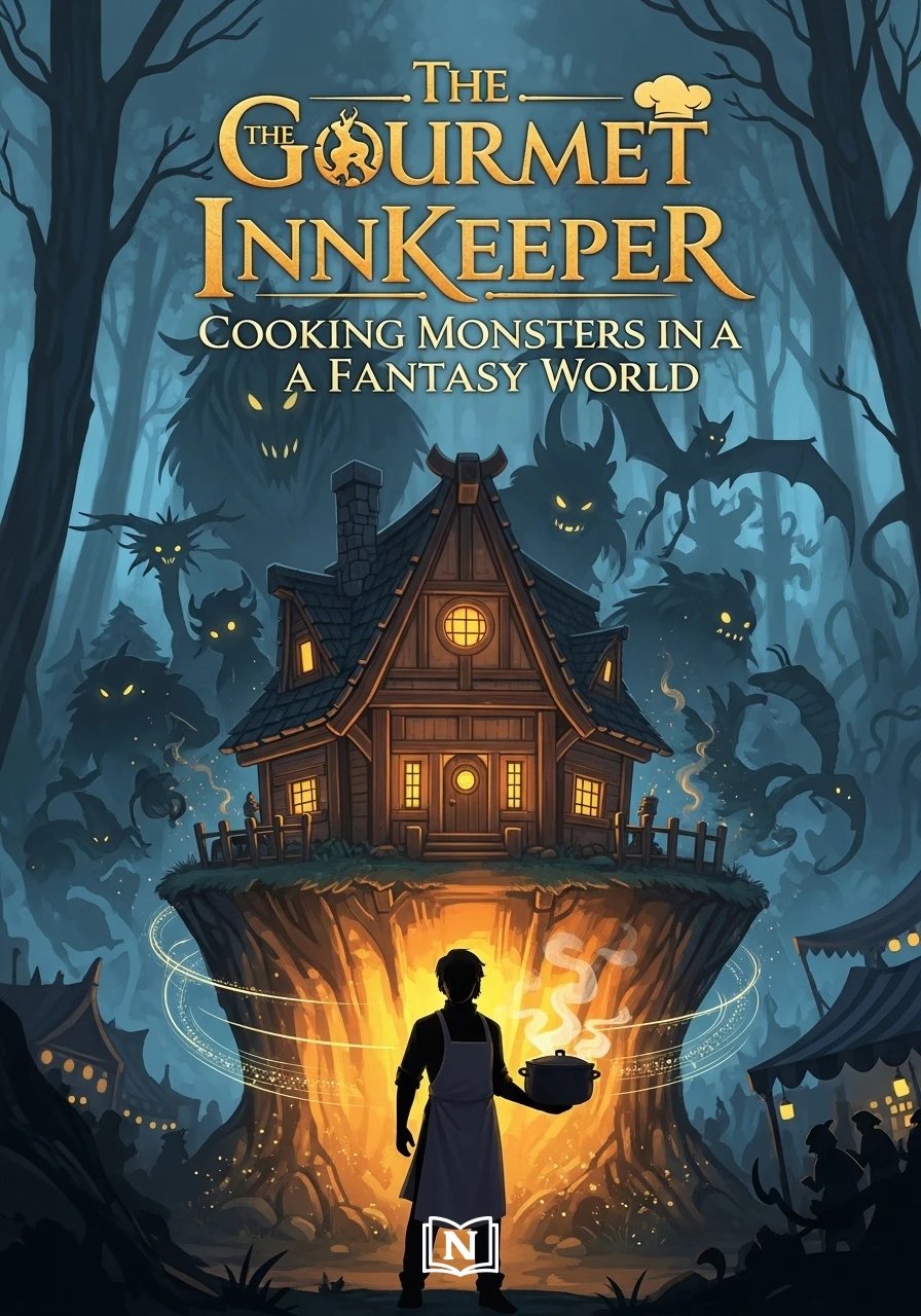 Cover of The Gourmet Innkeeper: Cooking Monsters in a Fantasy World Novel