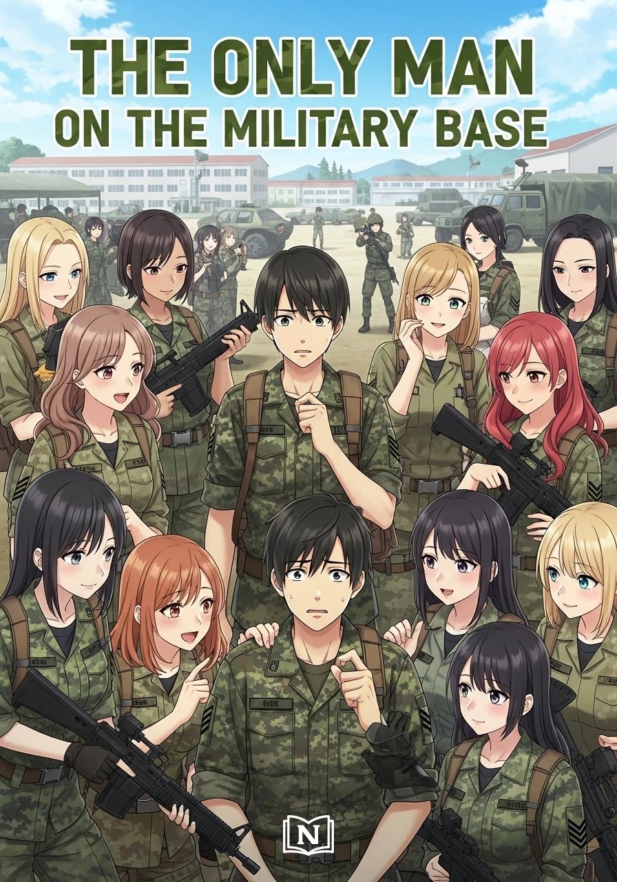Cover of The only man on the military base Novel