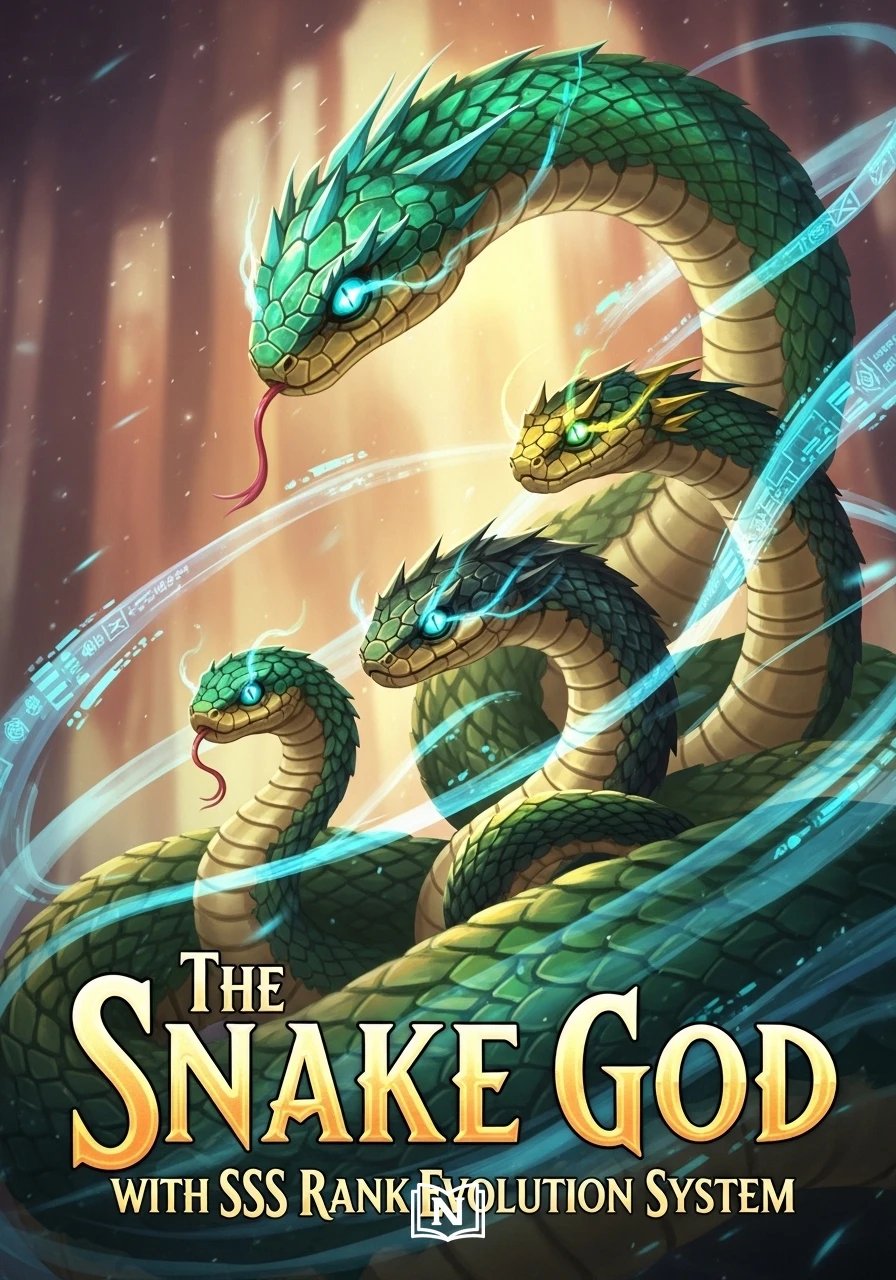 Cover of The Snake God with SSS Rank Evolution System Novel