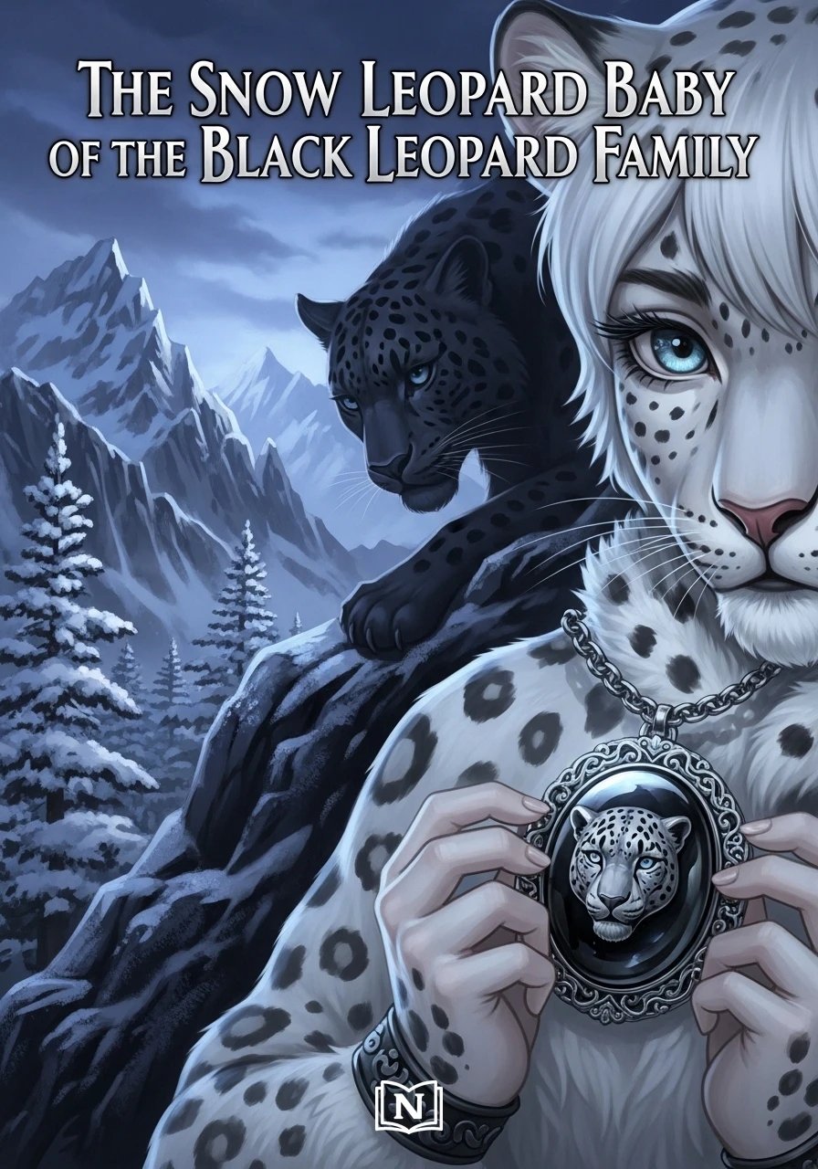 Cover of The Snow Leopard Baby of the Black Leopard Family