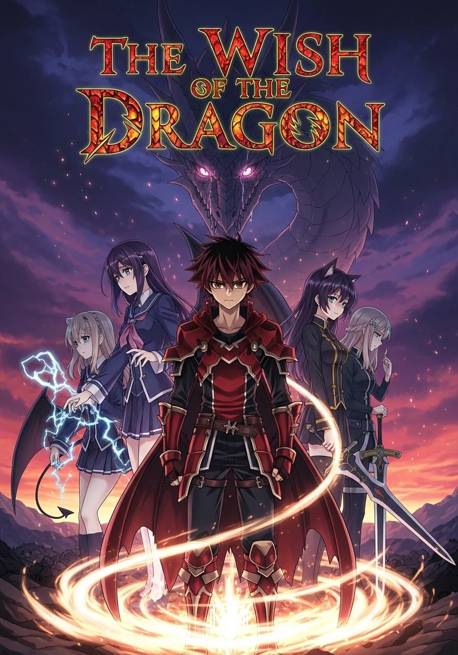 Cover of The Wish of the Dragon Novel
