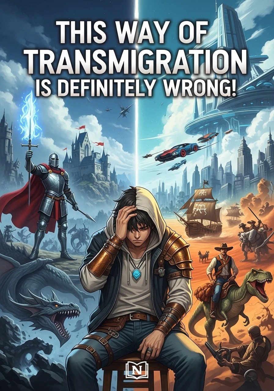 Cover of This Way of Transmigration Is Definitely Wrong! Novel