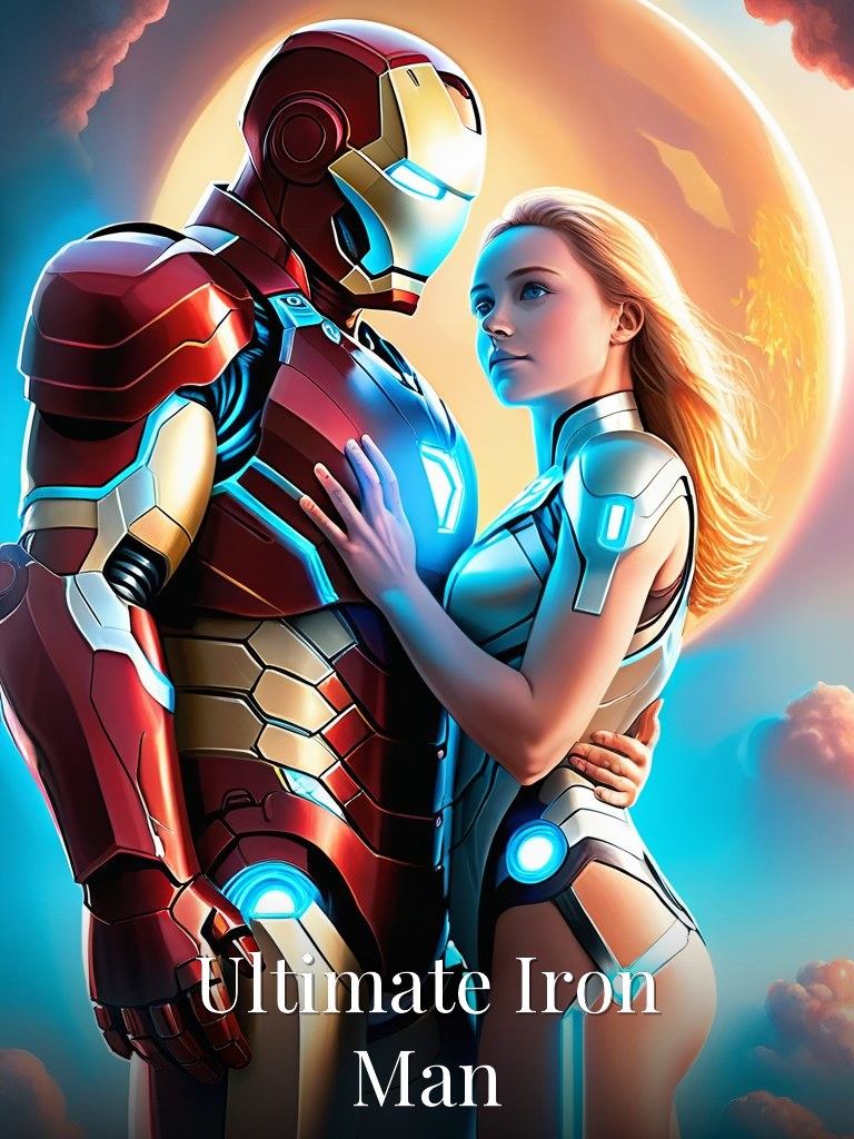 Cover of Ultimate Iron Man Novel