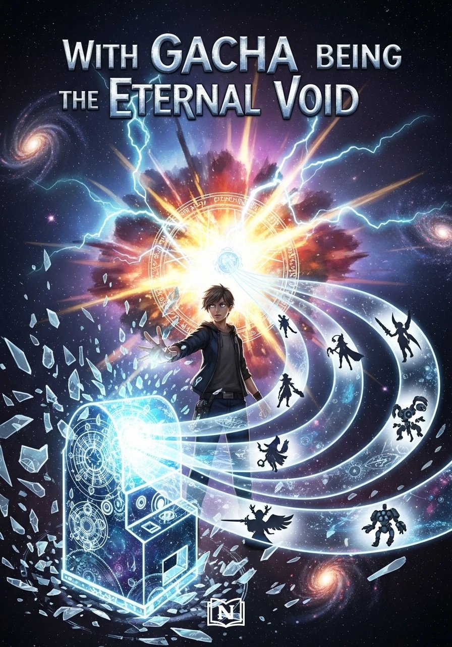 Cover of With Gacha being the Eternal Void Novel